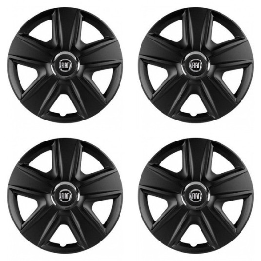 Capacele pentru Fiat (negru) 16 ESPRIT RC BLACK
