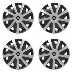 Capace pentru Fiat (negru) pentru furgone 16 Craft argintiu și negru
