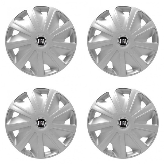 Tampoane pentru Fiat (negru) pentru furgonete 16 Craft silver