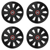 Capace pentru Fiat (negru) 17 STRATOS RR black