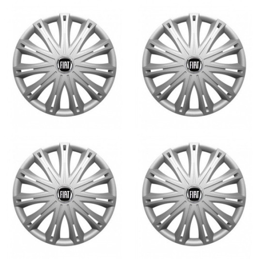 Capace pentru Fiat (negru) 17 SPARK
