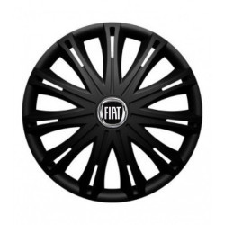 Capace pentru Fiat (negru) 17 SPARK BLACK