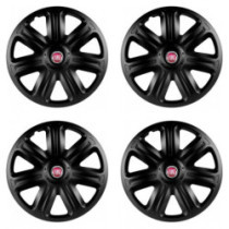 Capacele pentru Fiat (roșii) 14 COMFORT BLACK