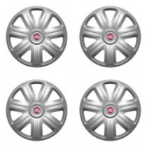 Hubcaps pentru Fiat (roșu) 14 COMFORT