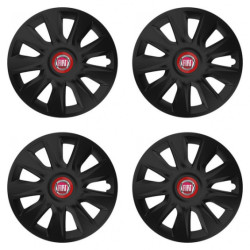 Capace pentru Fiat (roșii) 15 STRATOS RR black