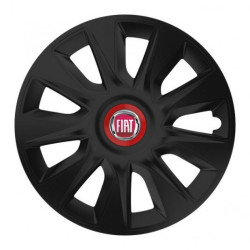 Capace pentru Fiat (roșii) 15 STRATOS RR black