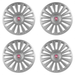 Capace pentru Fiat (roșu) 16 Luxury