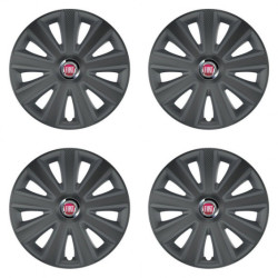 Capace pentru Fiat (roșu) 16 Aviator carbon RC16 grafit