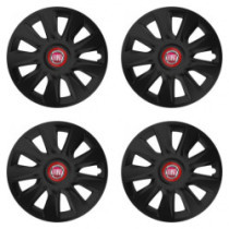 Capace pentru Fiat (roșu) 17 STRATOS RR black