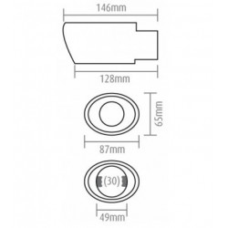 Varf toba esapament (Ø esapament pana la 43mm)