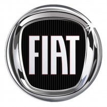 Autocolante din rășină 3D FIAT 4buc