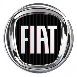 Autocolante din rășină 3D FIAT 4buc