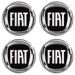 Autocolante din rășină 3D FIAT 4buc
