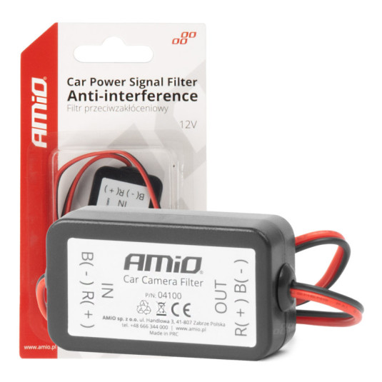 Filtru anti-interferență pentru mașină AMiO-04100