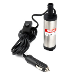 Pompă electrică pentru motorină 12V submersibilă, diametru 38 mm - set cu furtun