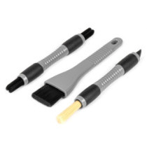 Set perii curățare interior auto 3buc AMIO-04033