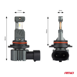 Becuri LED faros principal seria Hybrid HIR2 6000K Canbus 60W AMIO-04119