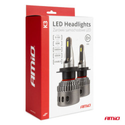 Becuri LED pentru iluminare principală K3 H1 12V 6000K canbus AMIO-03680