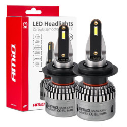 Becuri LED lumina principală K3 H7 12V 6000K canbus AMIO-03683