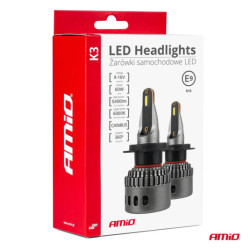 Becuri LED lumina principală K3 H7 12V 6000K canbus AMIO-03683