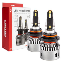 Becuri LED faros principal K3 HB3/HIR1 9011/H10 12V 6000K canbus AMIO-03687