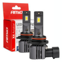 Becuri LED seria X4 AVIATOR HB4 9006 6500K max 44W AMIO-03767