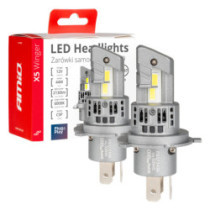 Becuri LED seria X5 WINGER H4 6000K max 44W AMIO-03945