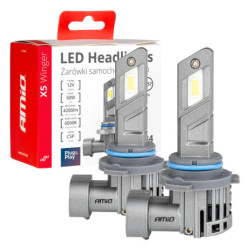 Becuri LED X5-series WINGER HB4 6000K max 50W AMIO-03949