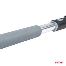 Lopată de zăpadă telescopică cu lamă de aluminiu 103-131 cm AMiO-04152