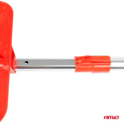 Lopată retractabilă pentru zăpadă cu lamă din aluminiu 71-91 cm AMiO-04151