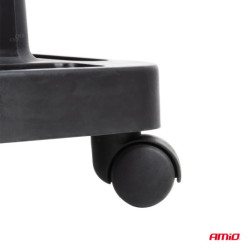 Scaun de atelier pe roți cu spațiu de depozitare pentru unelte 150 kg AMiO-04269