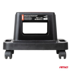 Scaun de atelier pe roți cu spațiu de depozitare pentru unelte 150 kg AMiO-04269