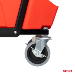 Scaun de atelier pe roți cu spațiu de depozitare pentru unelte 150kg AMiO-04268