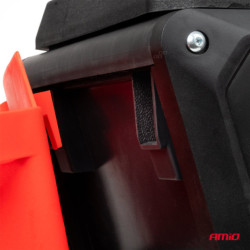 Scaun de atelier pe roți cu spațiu de depozitare pentru unelte 150kg AMiO-04268