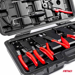 Set de clești pentru coliere de furtun 9buc