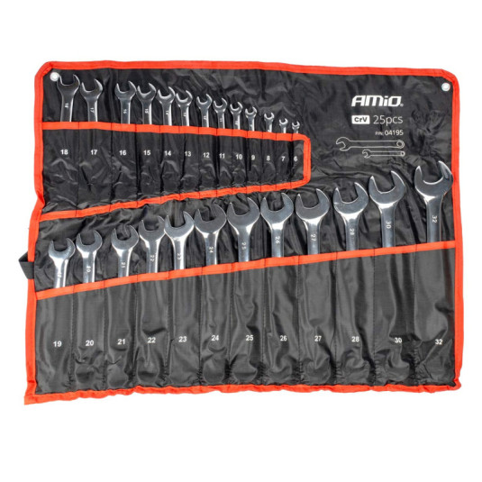 Set chei combinate 6-32mm 25buc AMiO-04195