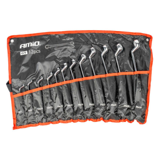 Set chei inele duble față-spate 6-32cm 12buc AMiO-04197