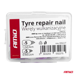 Șuruburi de vulcanizare, set de reparare anvelope 10bucăți