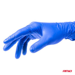 Mănuși nitril Nitrylex Basic mărimea S, 100 buc