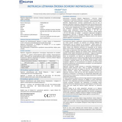 Mănuși din nitril Nitrylex Basic mărimea S, 100 buc negru