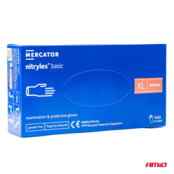 Mănuși din nitril Nitrylex Basic mărimea XL, 100 buc