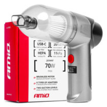 Aspirator wireless pentru mașină HEPA AMIO-03693