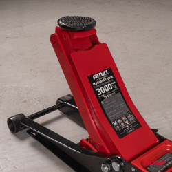 Cric hidraulic cu profil redus 3T CE 75/510mm AMiO-04215