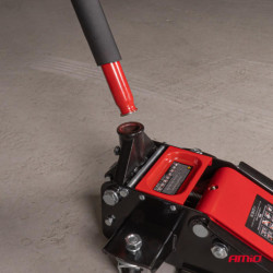 Cric hidraulic cu profil redus 3T CE 75/510mm AMiO-04215
