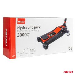 Cric hidraulic cu profil redus 3T CE 75/510mm AMiO-04215