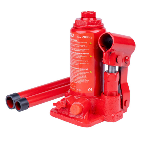 Cric hidraulic cu piston "păpușă" 2T