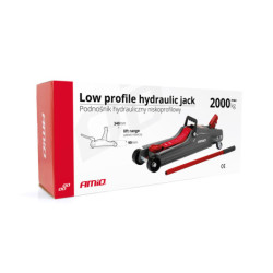 Cric hidraulic joasă înălțime 2T CE AMIO-02500