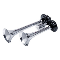 Claxon fanfară 2-ton 12-24V AMIO-03617