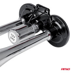 Claxon fanfară 2-ton 12-24V AMIO-03617