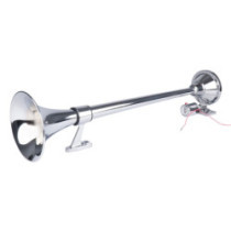 Claxon fanfară crom 640 mm 12V 24V AMiO-04076